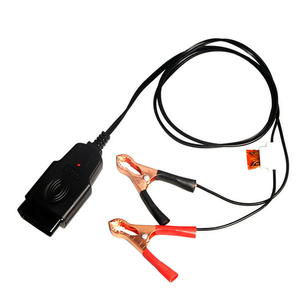 Car Computer Memory Saver OBD2 Battery Replacing Tools Extended Cable Clip 30A